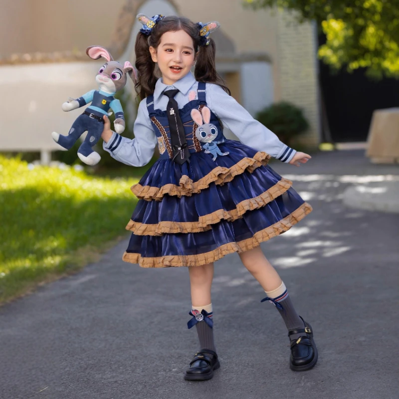 

Girls' Tiered Princess Dress, New Spring/Fall Birthday Party Gown for Baby Girls