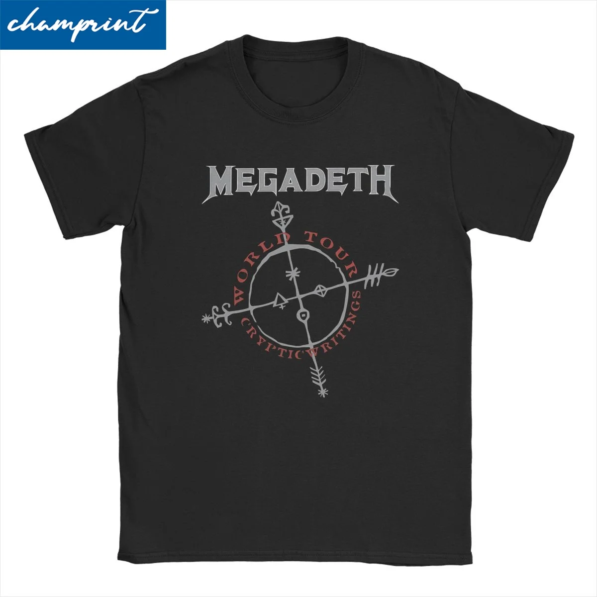 Men Women's Megadeths Metal Music T Shirts Pure Cotton Clothing Cool Short Sleeve Round Collar Tees Party T-Shirts