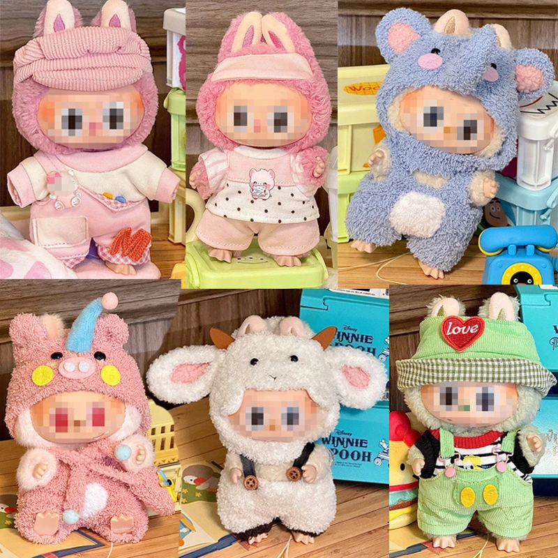 

2025 New LABUBU Doll Clothes Set DIY Accessories for 17cm Doll Party Toys Gifts