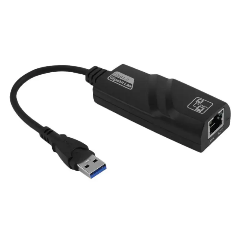 

10/100/1000 Мбит/с USB 3.0 USB 2.0 Проводной адаптер USB TypeC к Rj45 Lan Ethernet RTL8153 Сетевая карта для ПК Macbook Windows Ноутбук