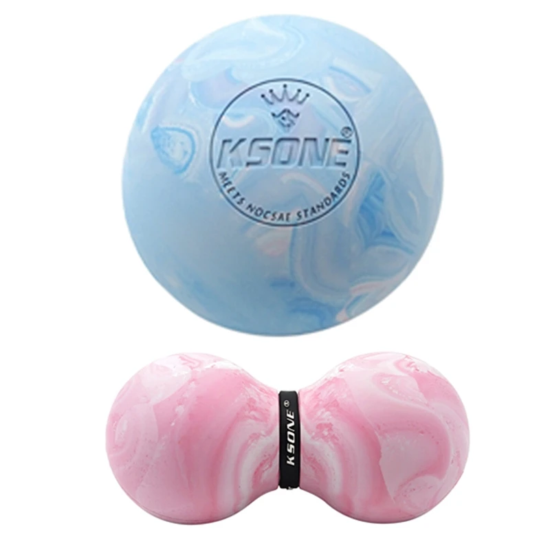 KSONE Lacrosse Massage Ball-Portable Fitness Massage Ball 4 & Muscle Relief Massage Ball Peanut Shape Massage Ball 7