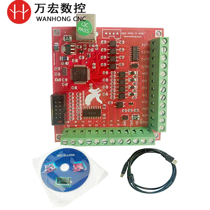 CNC USB MACH3 Breakout Board 4 Axis Interface Driver Motion Controller