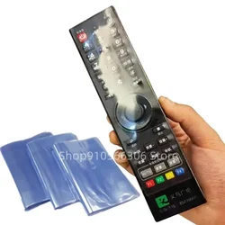 Filme de psiquiatra térmico transparente para TV e ar condicionado controle remoto, bolsa de proteção universal para xiaomi, samsung, 10pcs por pacote