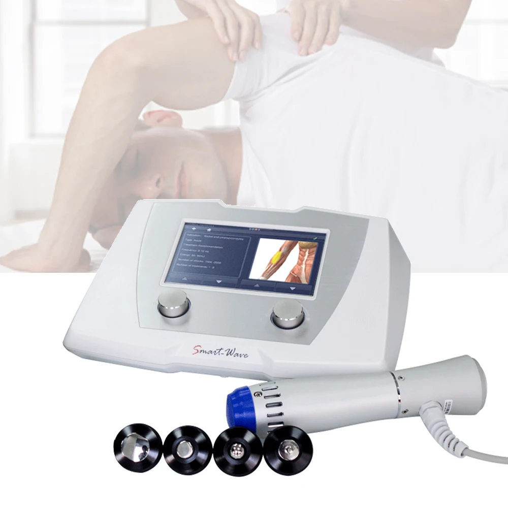 SmartWave shockwave 10 to 185 mJ Energy Level and 1~5 bar(equivalent to) Pressure Range Mobile  therapy device