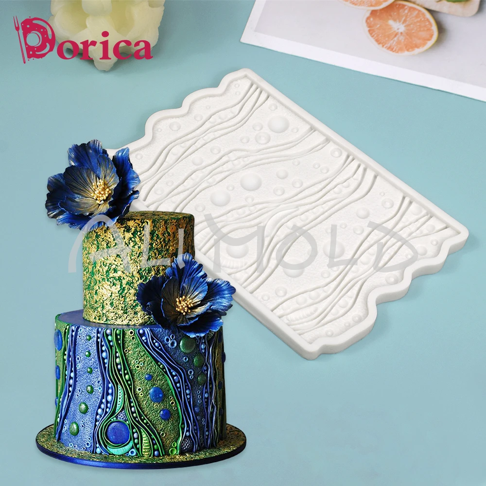 Nowa biżuteria diamentowa Fondant silikonowa forma na ciasto Diy granicy narzędzie dekoracyjne forma na czekoladki glina żywiczna gipsu do dekoracji domu