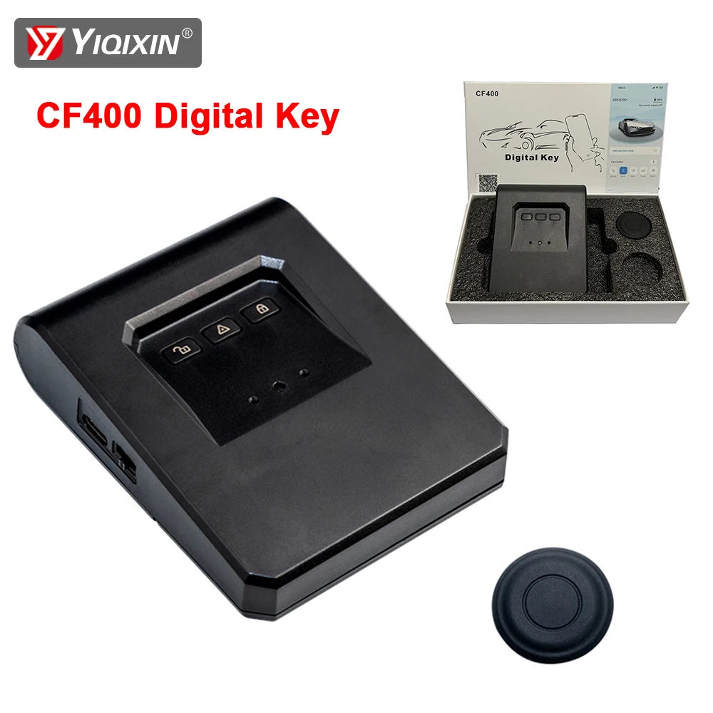 

CF400 Digital Car Key Keyless Entry Vehicle Remote Positioning Smartphone APP Vehicle Control With Smart Key With Remote Start