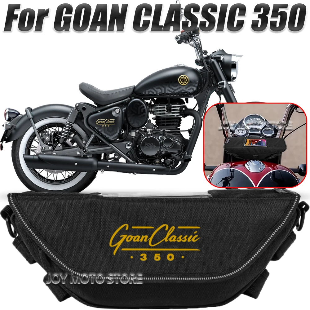 

For Goan Classic 350 Motorcycle accessories tools bag Waterproof And Dustproof Convenient travel handlebar bag