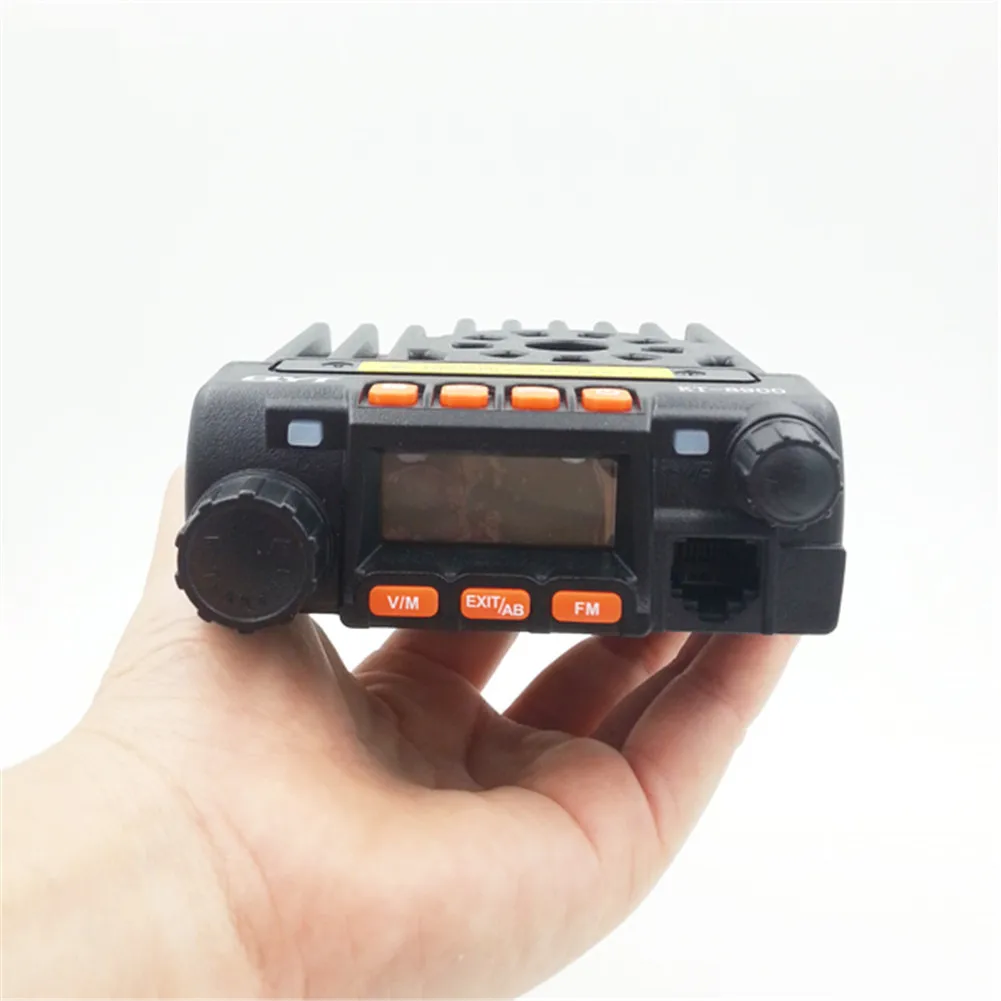 QYT KT-8900 Mini mobilny radiotelefon dwuzakresowy 136-174MHz 400-480MHz 25W Transceiver KT8900 samochodowe walkie-talkie