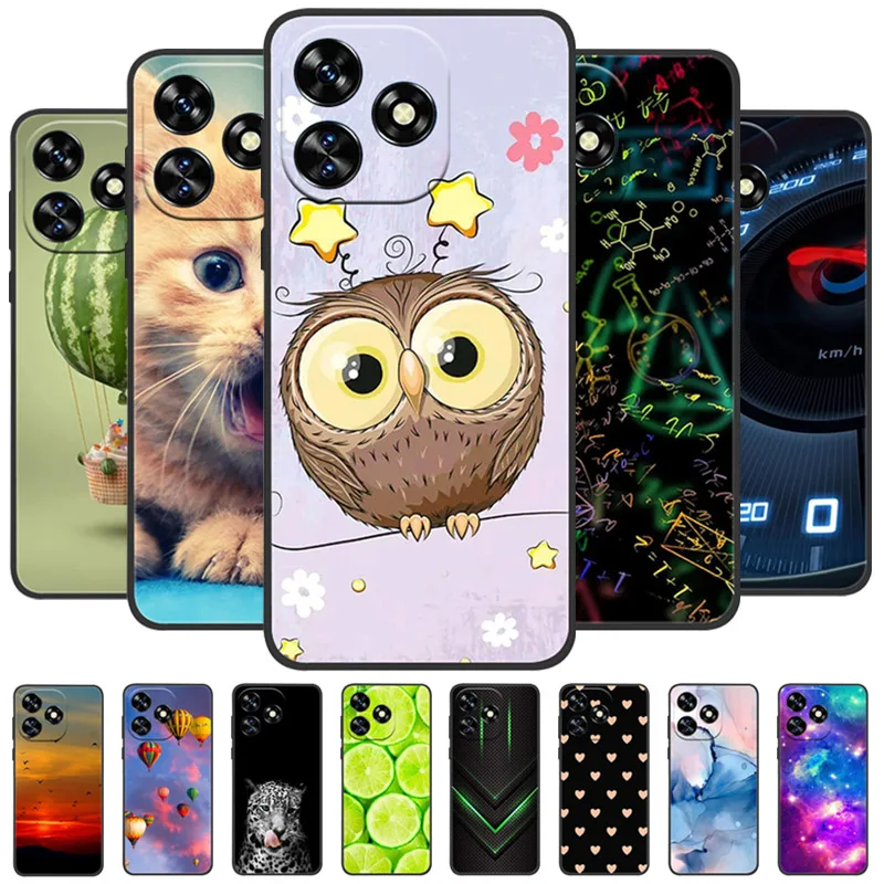 Suitable For Oukitel C51 Luxury Fashion Cartoon Shockproof Back Cover  For Oukitel C51 Case OukitelC51 Bumper Coque Fundas