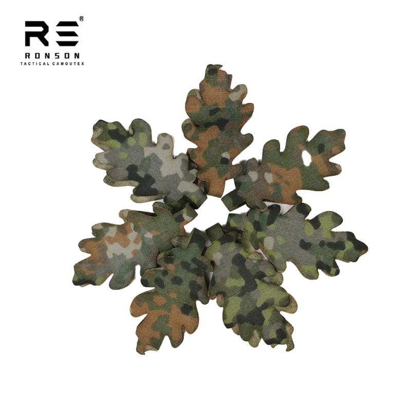 M19 NFP-グリーン オランダ迷彩 3D レーザーカット タクティカル FAST ヘルメット スクリムカバー エアソフト ペイントボール 個人防衛 NIR用