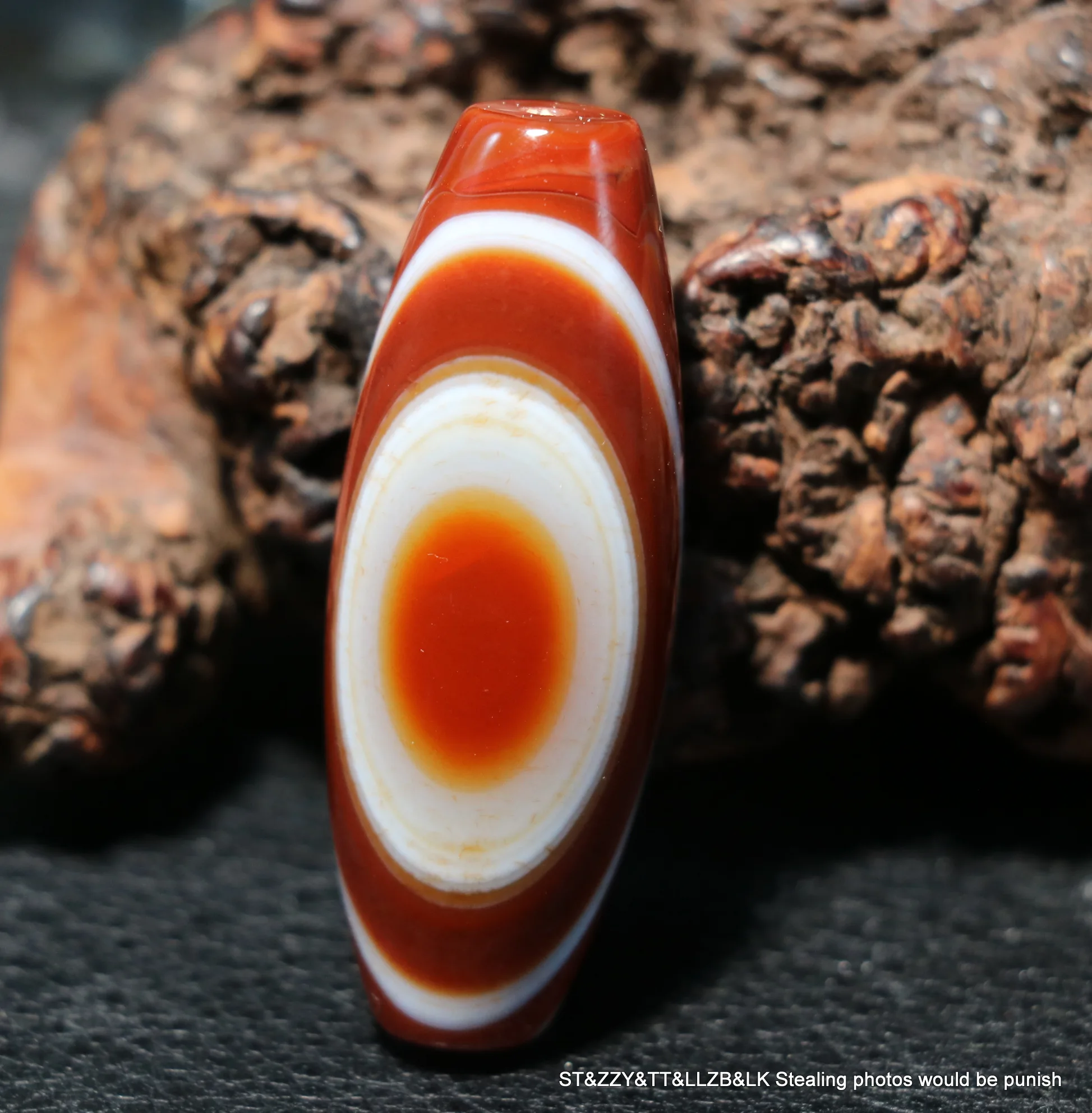 

Treasure Energy Magic Power Tibetan Old Agate Silkworm Natural Eye Big Chung dZi Bead Pendant 5A UPD220816A23 Timestown Sauces