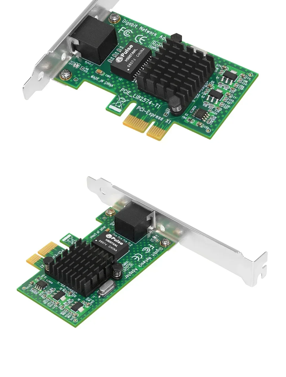 Tarjeta de red maestra EtherCAT, TwinCAT, Gigabit, interfaz PCIE, LAN9252, AX58100, ET1100