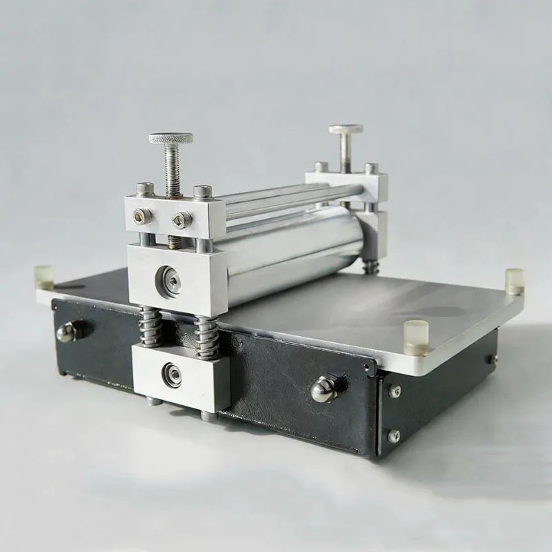 Portable Desktop Mini Printing Press 165x300mm Bed Woodcut Copperplate Mixed Media BH-30 for Art & Craft