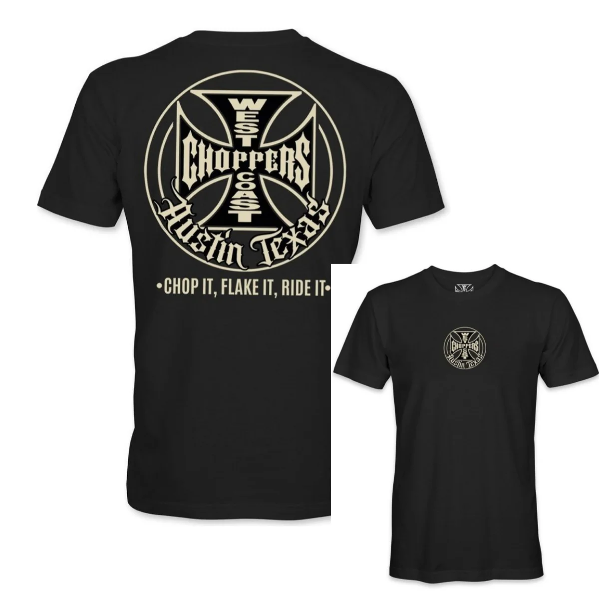 Nouveau T-shirt graphique West Coast Choppers 2026 100% coton col rond coupe décontractée unisexe haut d'été
