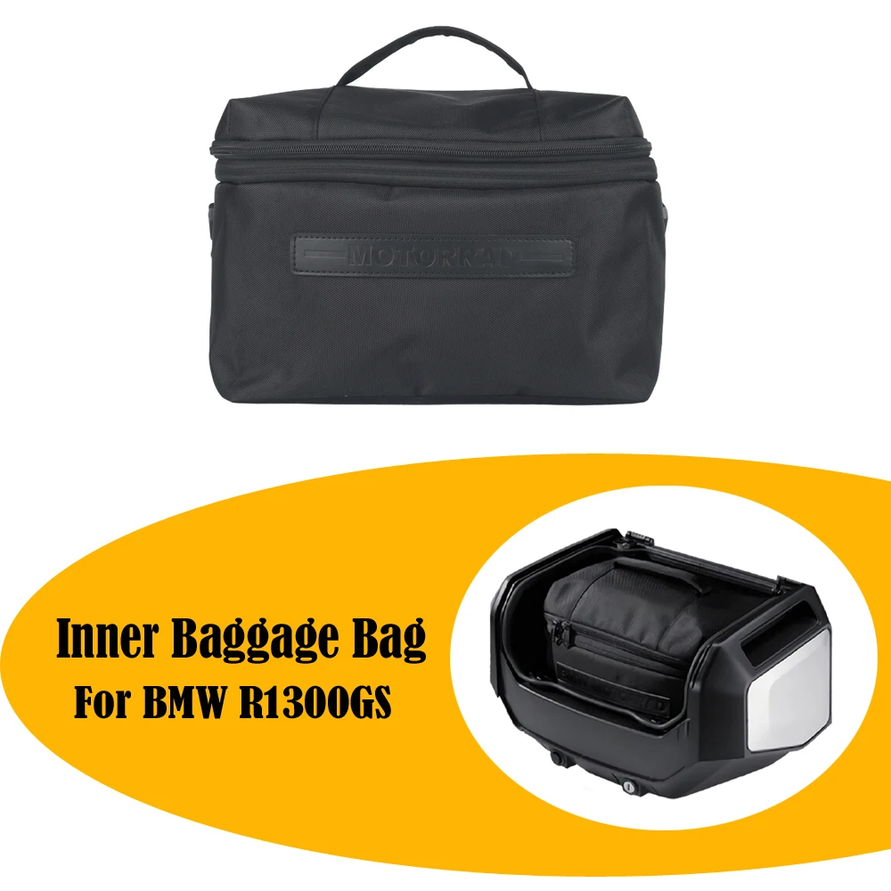 

For BMW R1300GS R1300 GS R 1300 GS 2023 2024 New Motorcycle Black Expandable Luggage BagsTouring Pannier Inner Bag