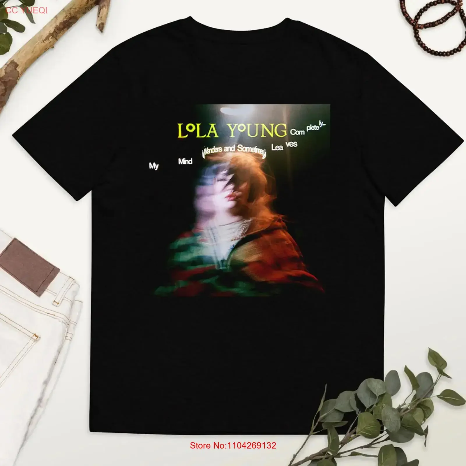 Lola Young My Mind Wanders and Sometimes Leaves Completely T Shirt Size S 5XL long or short sleeves vintage Washed Comfortable