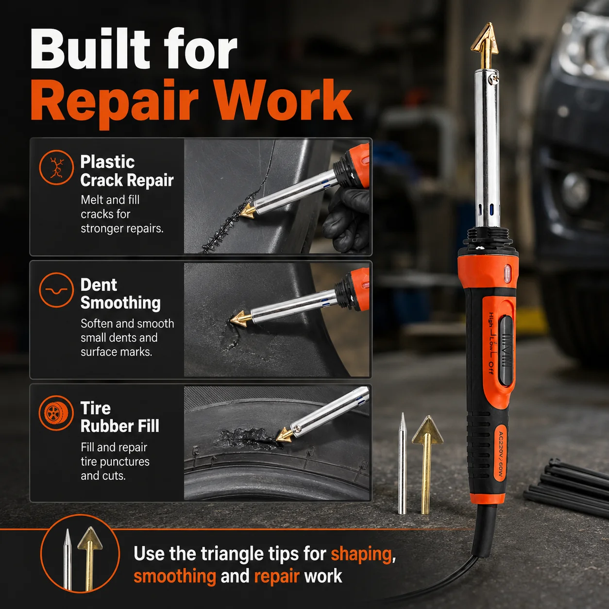 50W/60W/100W Electric Soldering Iron Adjustable Temperature Electronic Welding Repair Tools