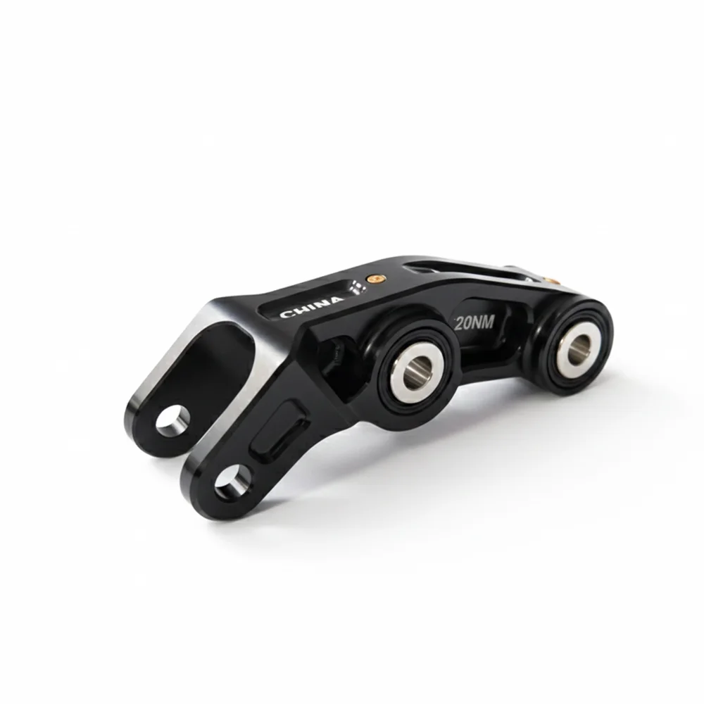 For Light bee/Segway x160/x260/79bike Retrofit Rear Shock Linkage Oil filler port 7075 Aluminum Rear Shock Mounts