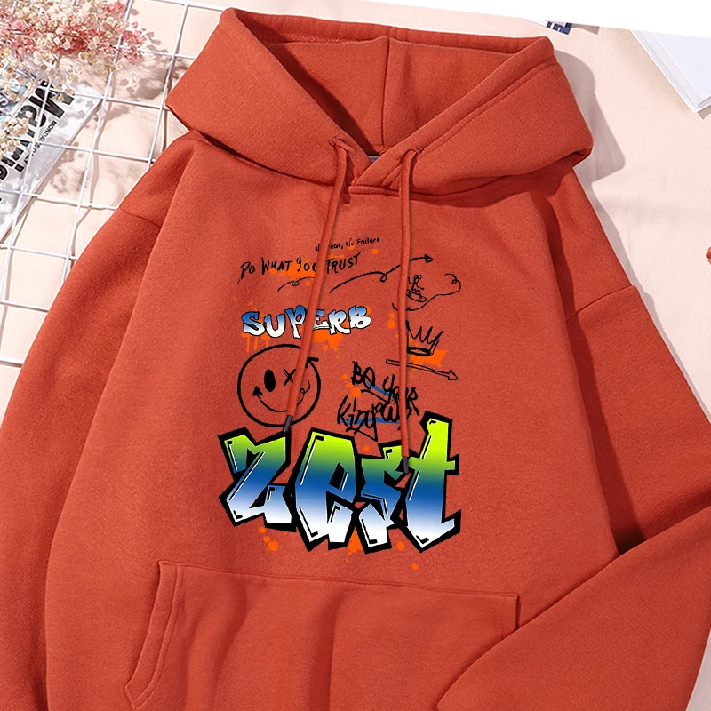 

Superb Simple Graffiti Printing Sweatshirts Men'S Fashion Comfy Sportwear Unisex Stylish Sweatshirt Streetwear Everyday Clothes