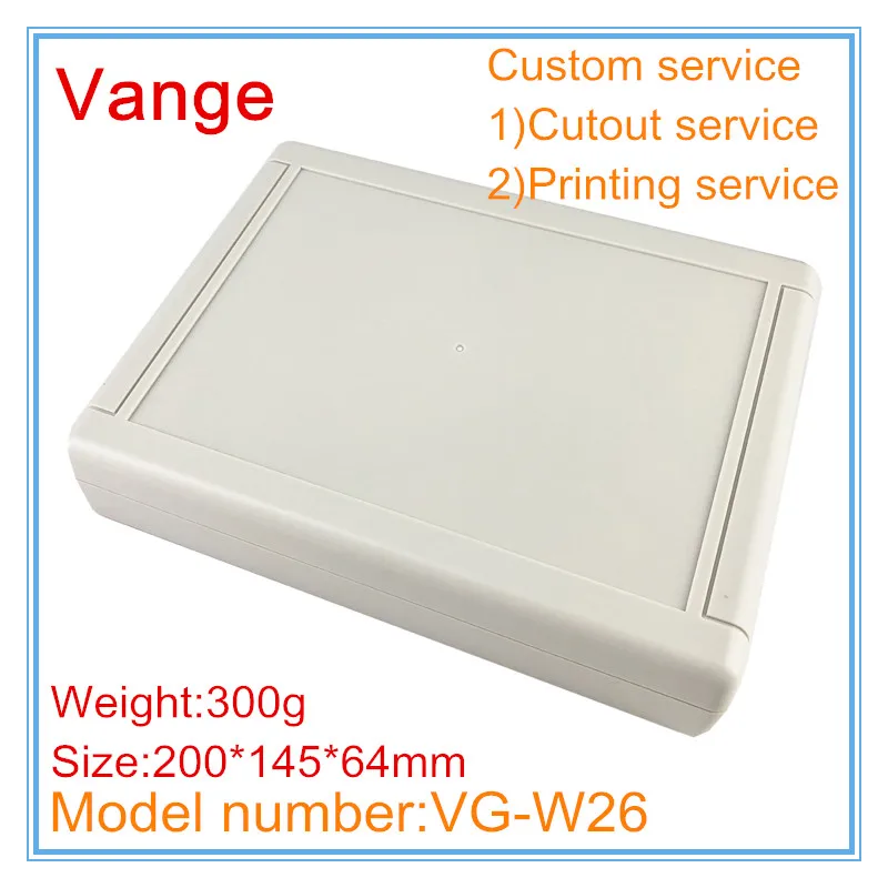 Vange device enclosure 200*145*64mm ABS plastic project box diy case