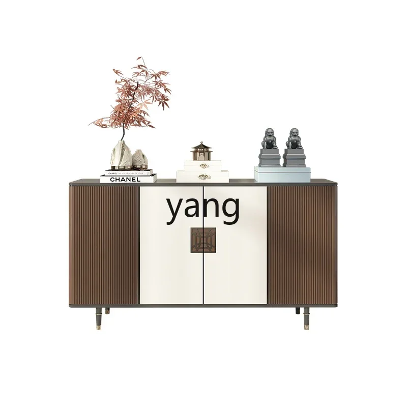 LMM New Chinese Creative Entrance Cabinet Light Luxury Home Decoration Modern Minimalist Hall Cabinet