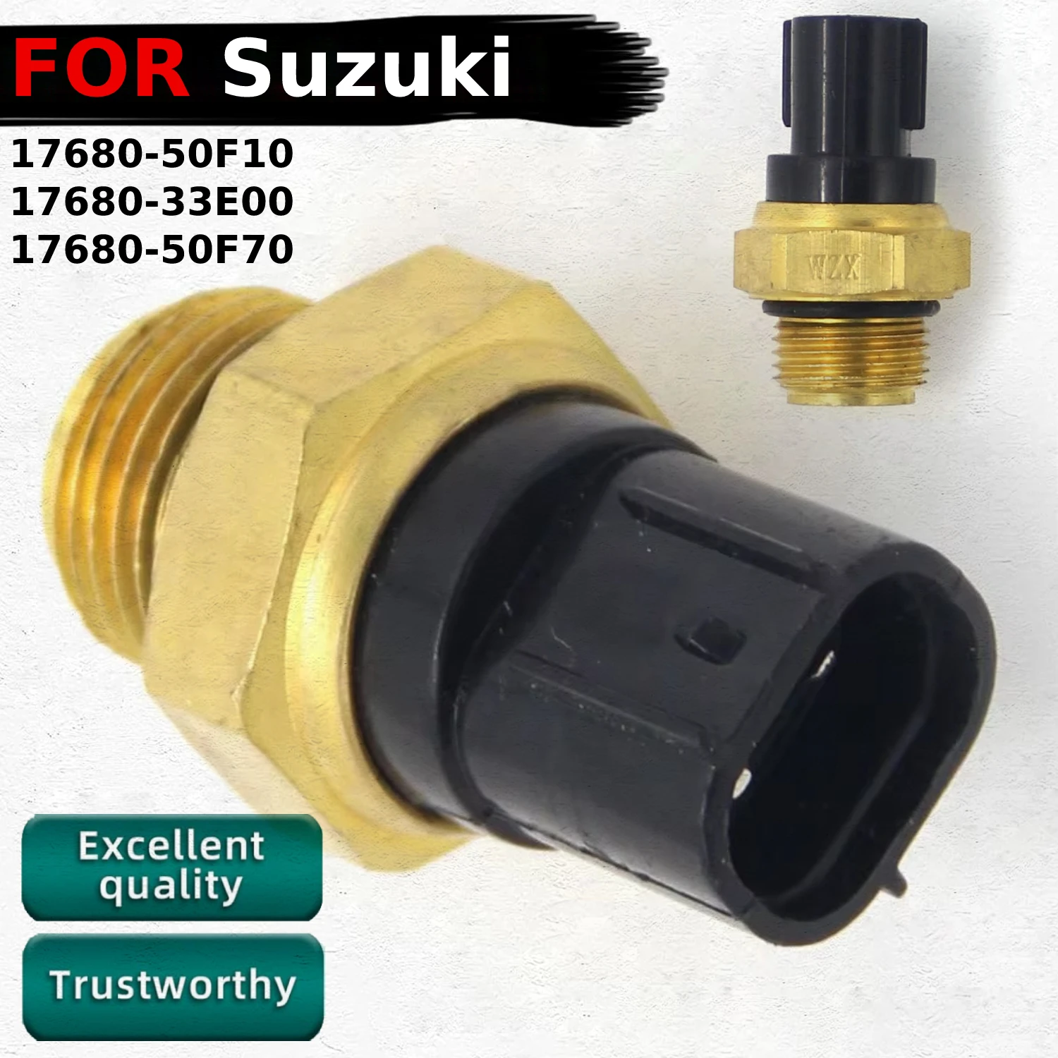 

temperature sensor For Suzuki 17680-50F10 17680-33E00 AN250 Burgman AN400 AN400Z AN650 DL1000 DL650 SV1000 TL1000R VL800 VZ800