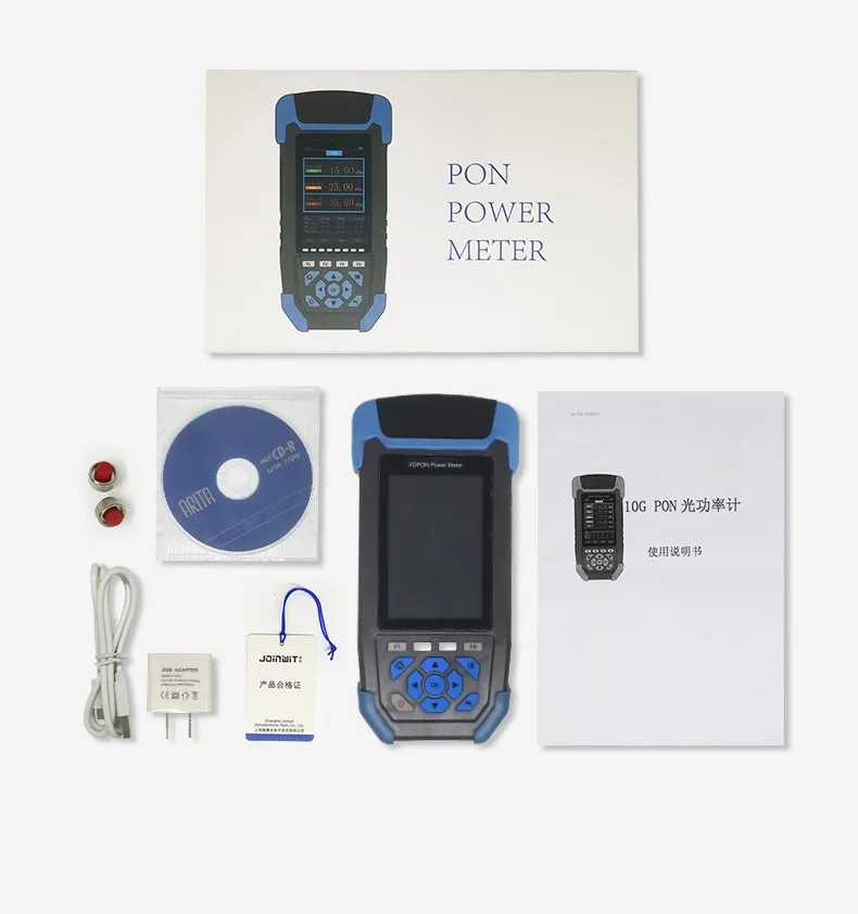 JW3239C 10G PON-vermogensmeter EXFO XG/XGS-PON 1270/1310/1490/1550/1577nm, golflengte-netwerktester, FTTH-gereedschappen, vezelapparatuur