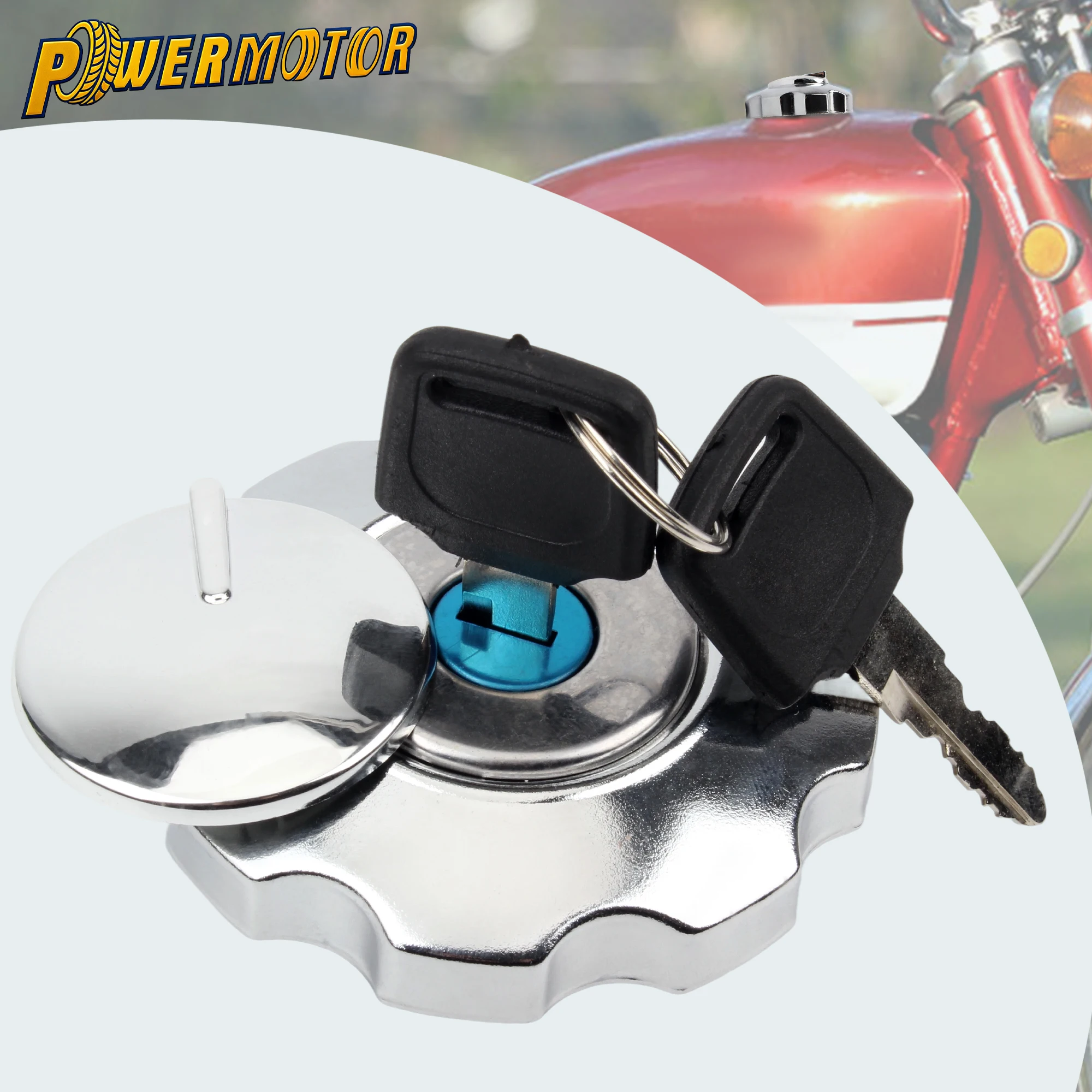 

Motorcycle Locking Fuel Cap Universal Aluminum Alloy Accessories ATV Dirt Pit Bike Gas Fuel Tank Cap Cover Oil-Tank Covers Parts
