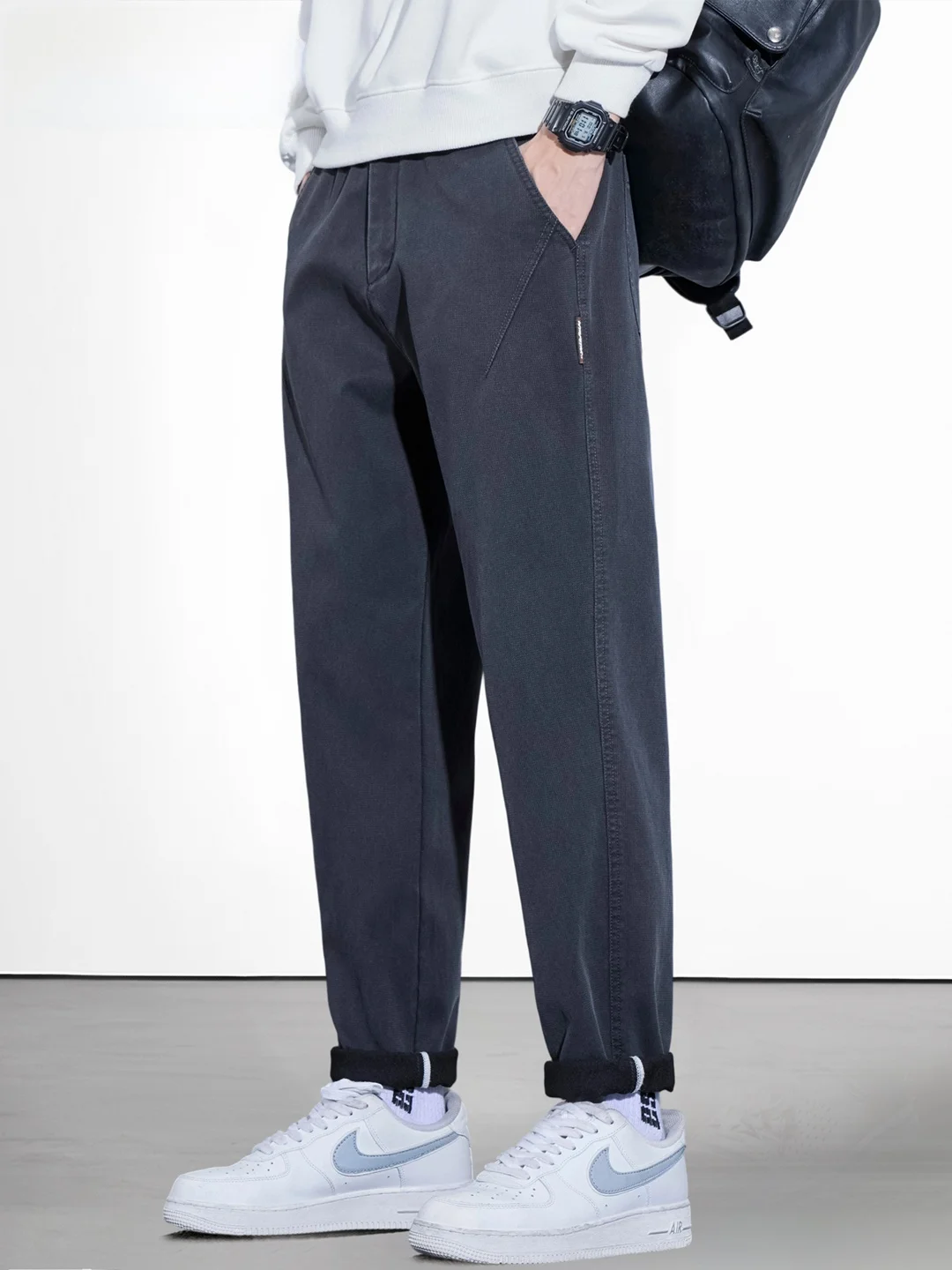 

Марк Fairwe, японские прямые брюки в стиле ретро, мужские свободные повседневные брюки с широкими штанинами, осенний новый модный бренд