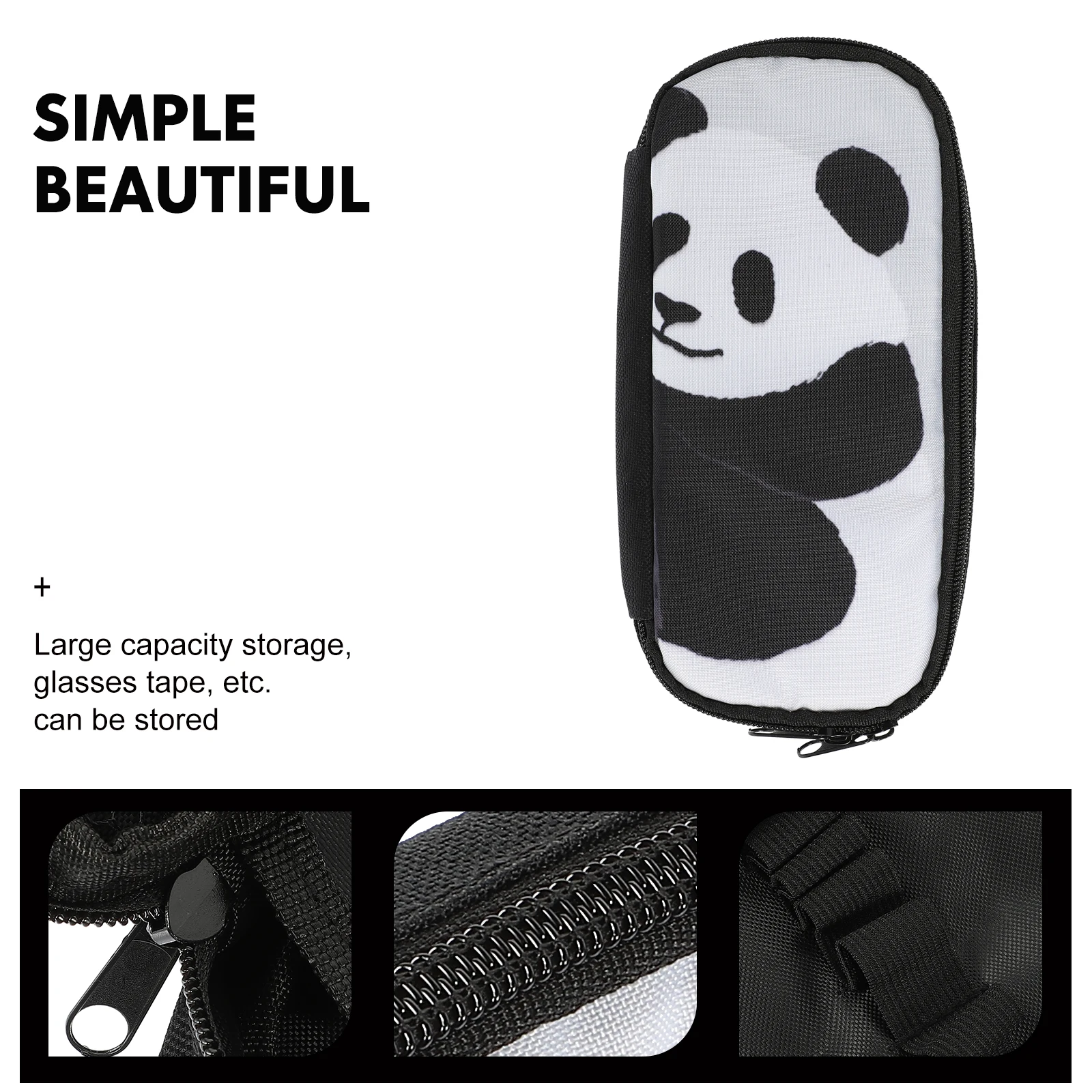 

Pencil Case Pouch Kawaii Pouches for Classroom Bags with Zipper Stationary Animal Stationery Cartoon