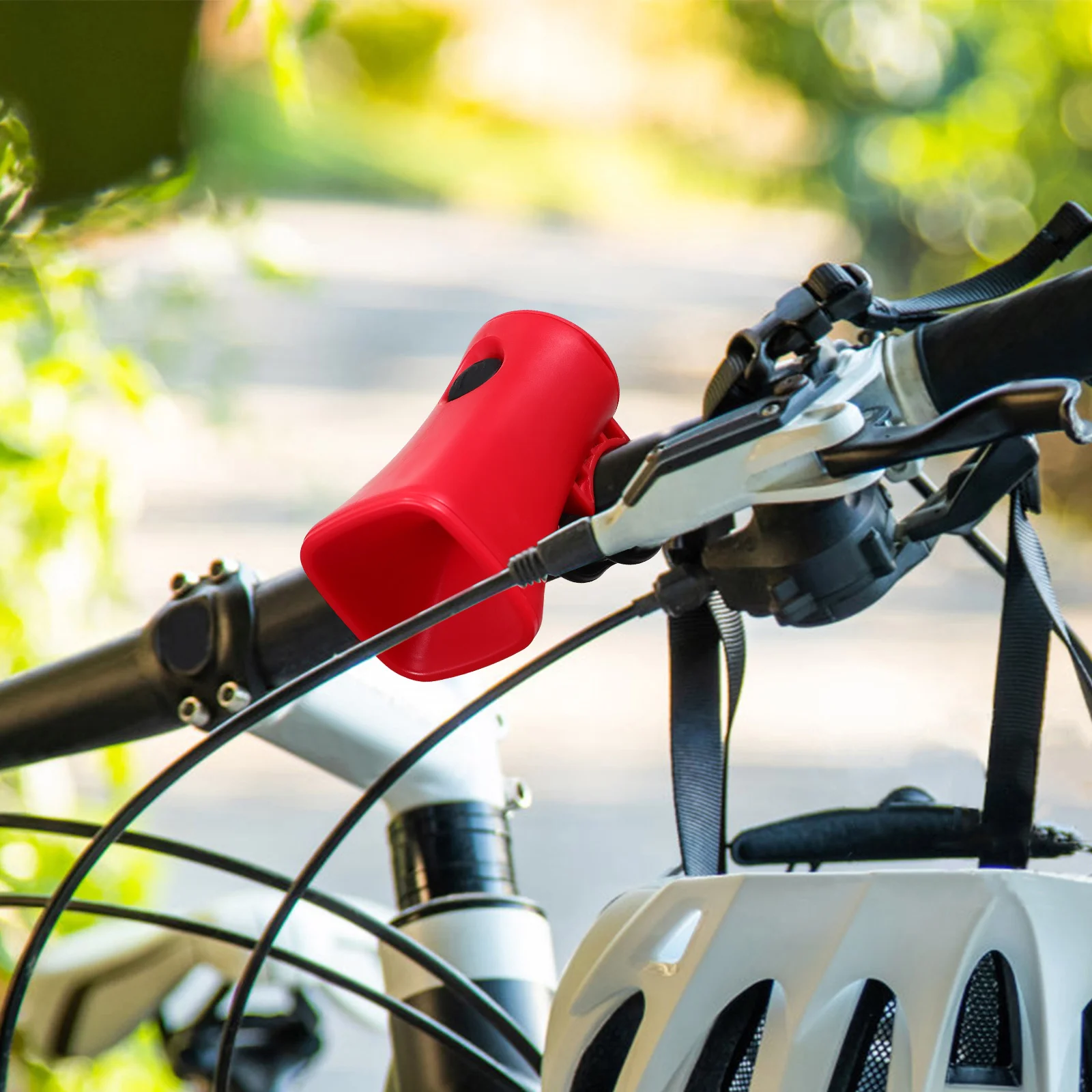 

2Pcs Bicycle Horn Loud Sound Electric Bike Bell Portable Compact Weatherproof Road Mountain Bikes Bike Horn