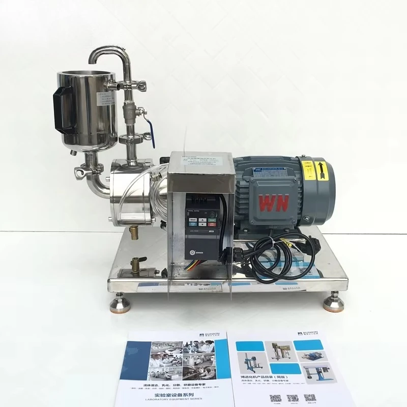 Automatic Small Scale High Shear Mixer Pump/lab Small Homogenizer