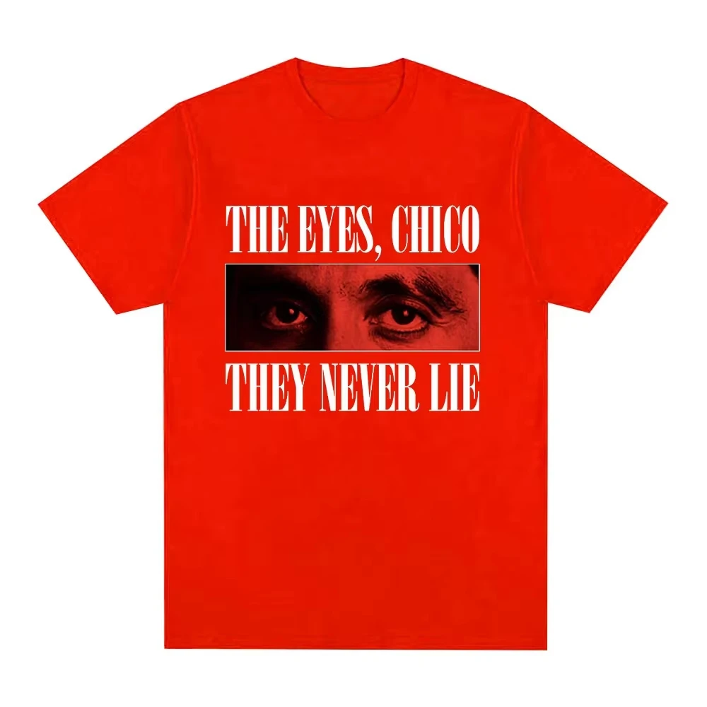 تي شيرت كلاسيكي عتيق لفيلم العصابات سكارفيس تي شيرت توني مونتانا آل باتشينو تي شيرت كبير الحجم للرجال والنساء الهيب هوب القوطية تي شيرت علوي #3