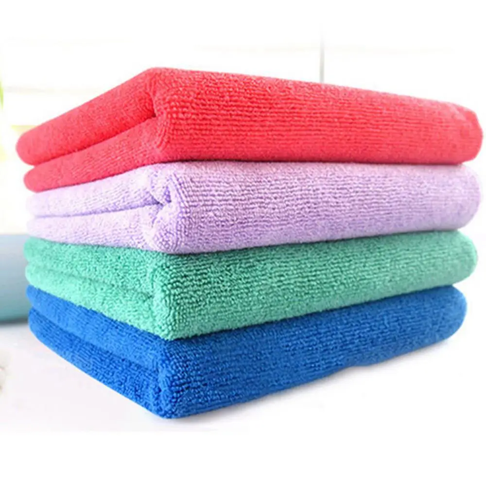 

Fast Drying Absorbent Cleaning Towel Microfibre Travel Gym Camping Sport Large Towels Soft Bathroom Towels Bath Towels 35x75cm