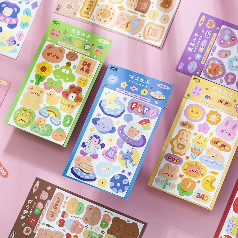 Stickers de Dibujos Animados Enterada: La Mejor Elección para Tus Proyectos de Scrapbooking