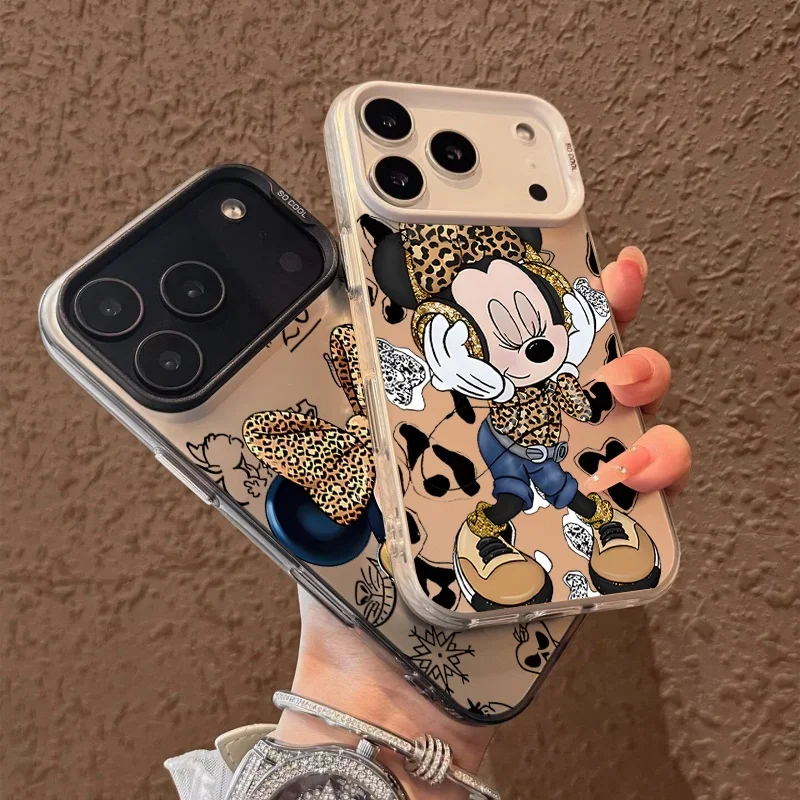 Casing Ponsel Kartun Minnie Mouse Untuk Huawei Honor X6B X7B X8A X9C Smart 90 50 70 200 400 Pro Lite P30 P40 Pro Hard IMD Cover
