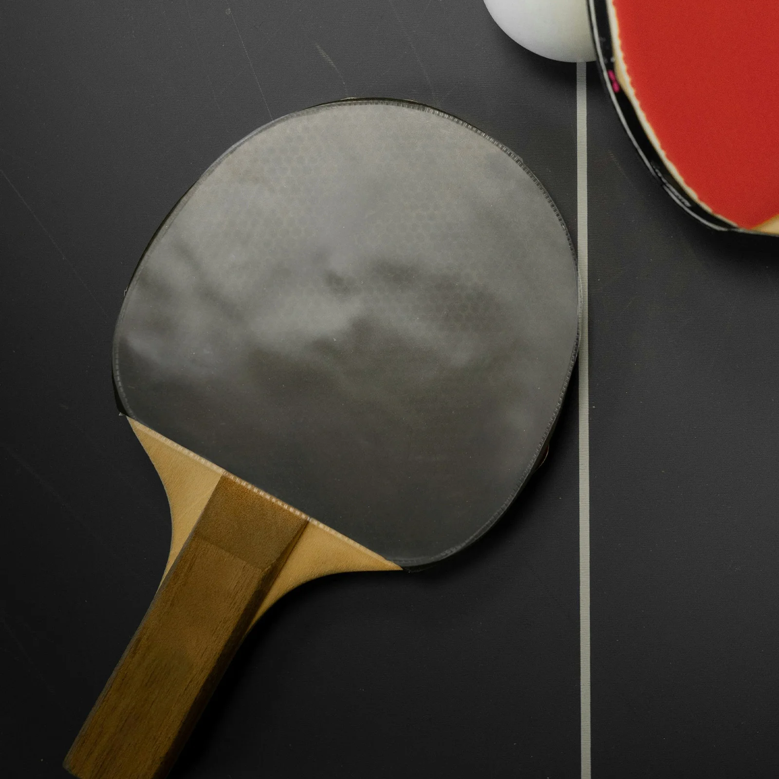 5 قطعة مضرب تنس الطاولة طبقة رقيقة واقية مادة PVC لاصقة مزدوجة الجوانب لغطاء المجداف استبدال مضرب توريد التدريب