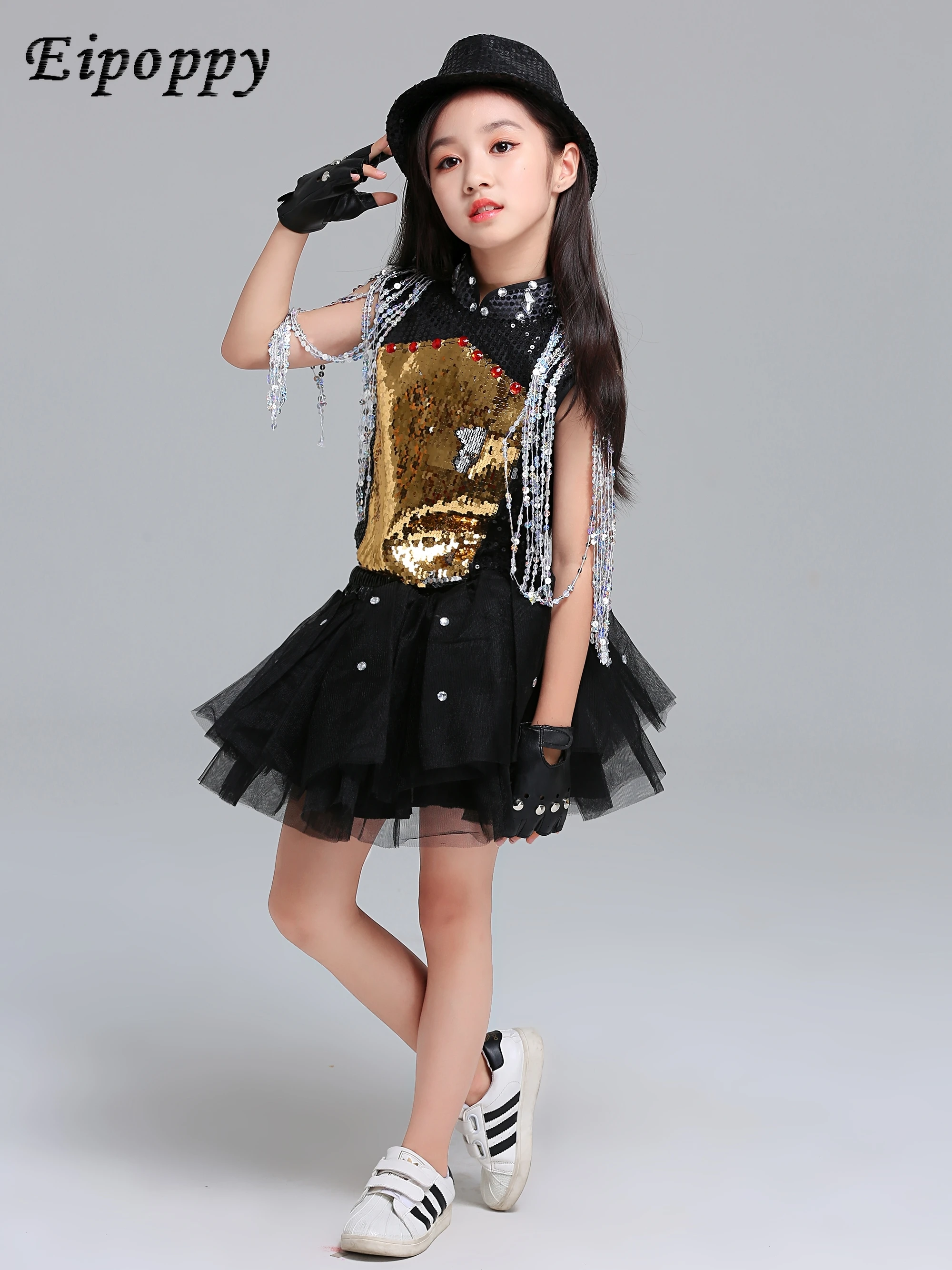 Performance Wear Children's Jazz Dance Hiphop Modern Dance Costume Children's Model Performance Costume