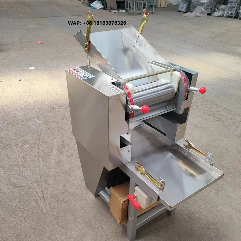 Hot Selling Stainless Steel Electric Noodle Machine Small Commercial Kneading Dough Press Motor Rolling Noodle Tool