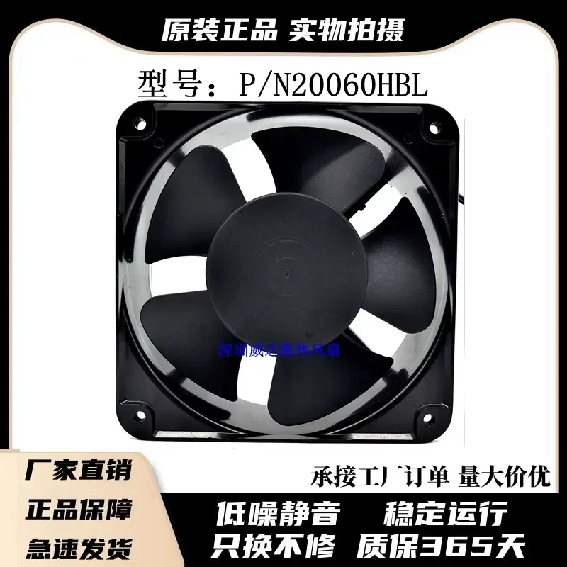 For SUNON P/N 20060HBL AC220-240V 0.35A Original and genuine built-in, aluminum imported fan