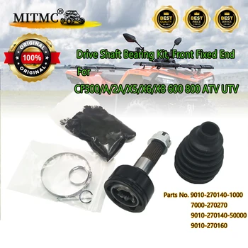Jogo do rolamento do eixo de movimentação, extremidade fixa dianteira para CF500 A 2A X5 X6 X8 600 800 ATV UTV MOTO 9010-270160 9010-270140-1000 QUAD GO KAR