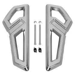Motorcycle Front Driver Footboard Or Bracket Kit For Harley Deluxe FLDE 2018-2020 Heritage Classic FLHC 2019 Softail Slim 2021