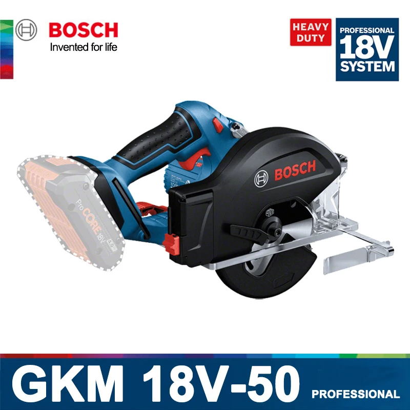 

Bosch Cordless Circular Saw GKM 18V-50 Metal Sawing Precise Easy Cutting136mm 18V Lithium Battery Metal Saw Cuts Professional