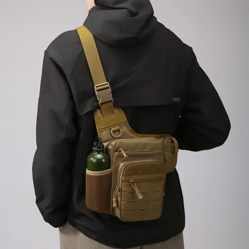 

New Travel Storage Bag, Lightweight and Practical Shoulder Bag, Men's Outdoor Cycling Waterproof Kettle Bag, Crossbody Bag