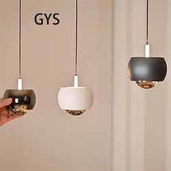GYS Modern Bedroom Beside Lamp Aluminum LED Pendant Light Lifting Chandelier Restaurant Bar Table Lamps Small Lighting 110V 220V