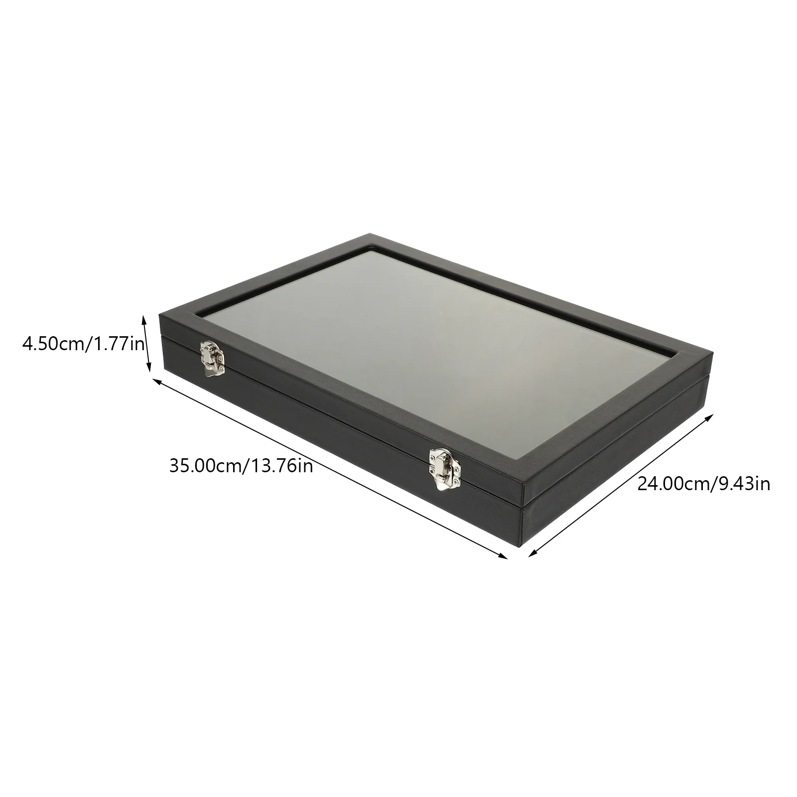 Jewelry Organizer Box Large Simple Necklace Ring Display Durable Jewelry Storage Organizer Portable Travel Box