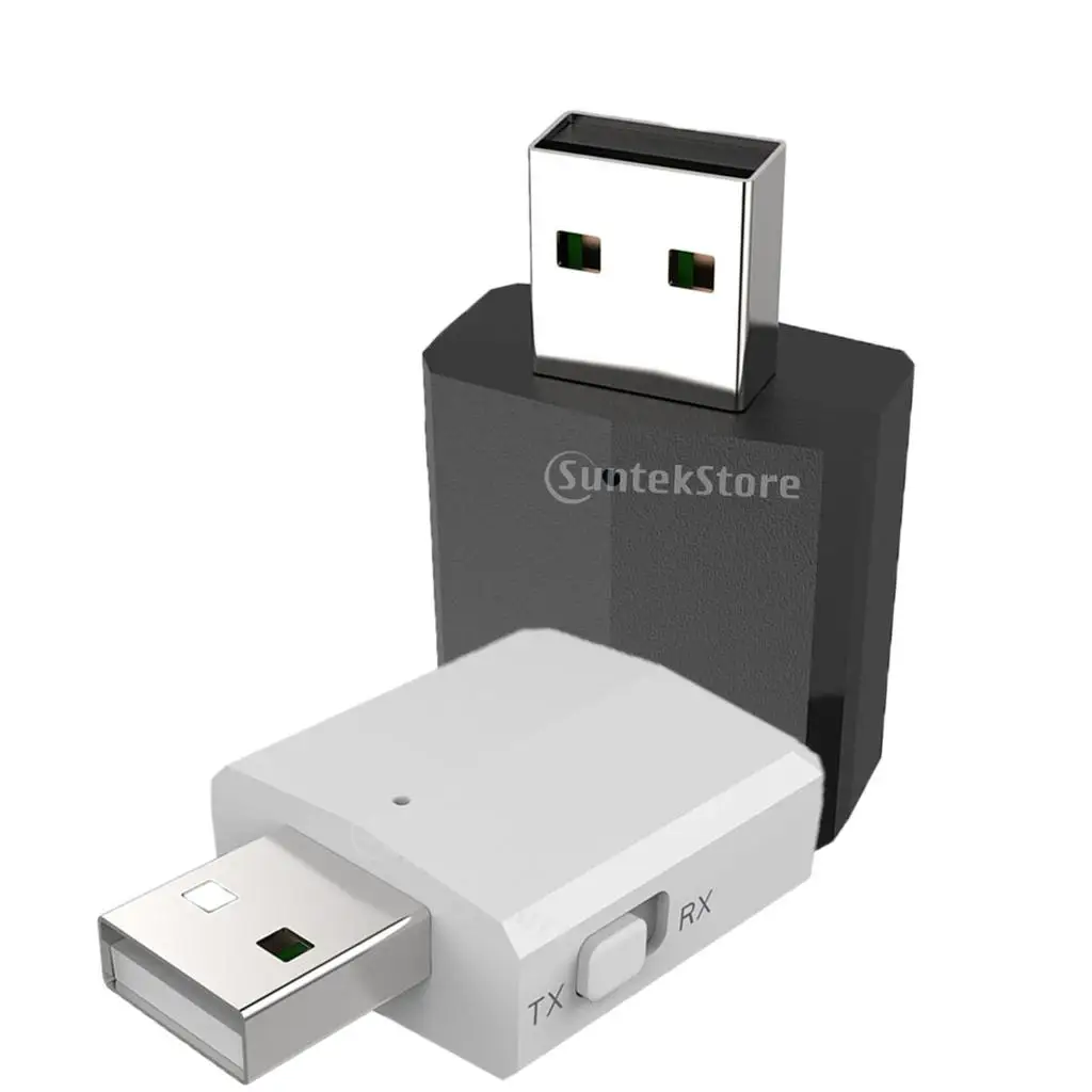 3-in-1 USB Wireless Stereo Audio Receiver Adapter Mini Bluetooth Transmitter for Computer TV Speaker