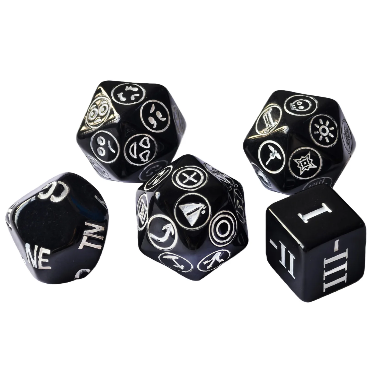 5Pcs Dm Dice Set In…