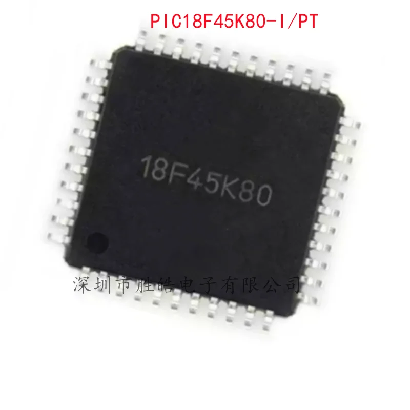 

(5PCS) NEW PIC18F45K80-I/PT PIC18F45K80 8-Bit Microcontroller TQFP-44 PIC18F45K80 Integrated Circuit