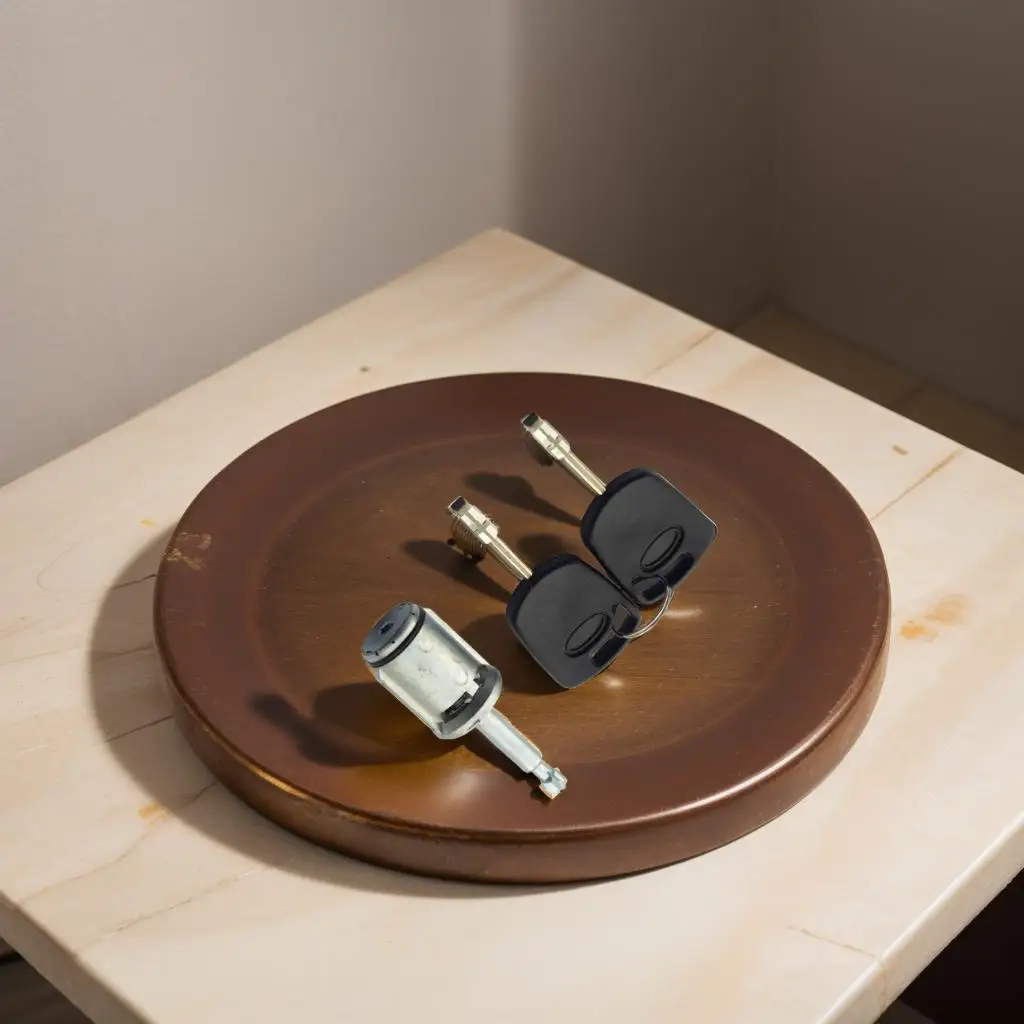 

AL354 1101535 Цилиндр замка капота с 2 ключами для Ford Focus Mk1 1998-2004 Ремонт цилиндра дверного замкаwwwKit